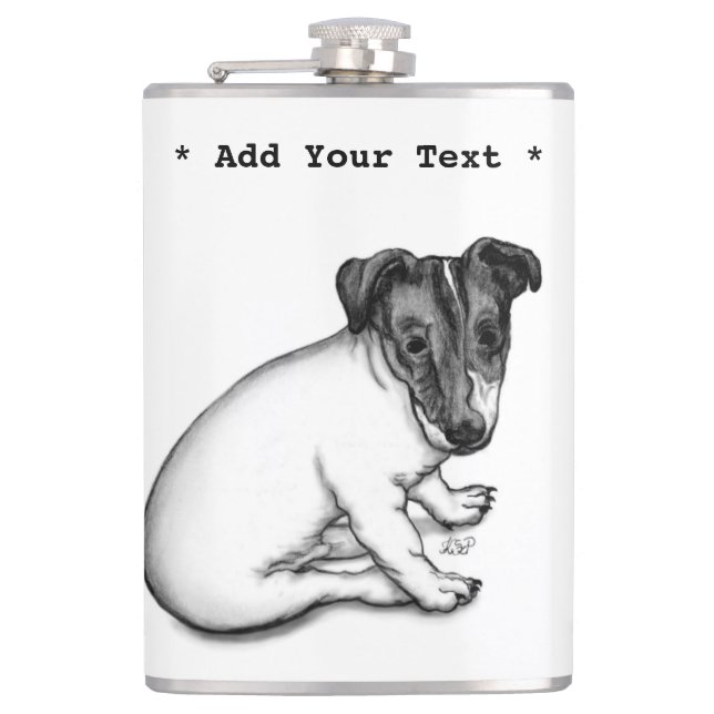 Petaca Jack Russell Puppy de 10 semanas de edad (Anverso)