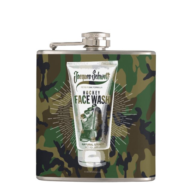 Petaca Jacques Schwett Hockey Face Wash (Anverso)