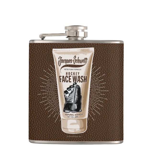 Petaca Jacques Schwett Hockey Face Wash (Anverso)