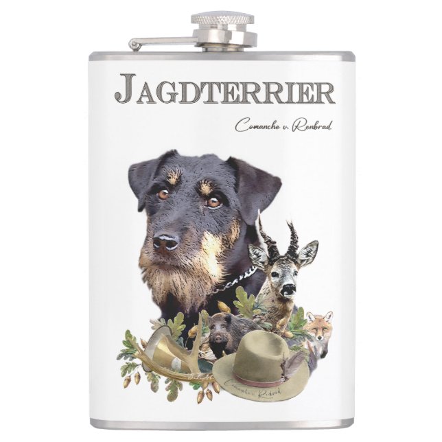 Petaca Jagdterrier (Anverso)