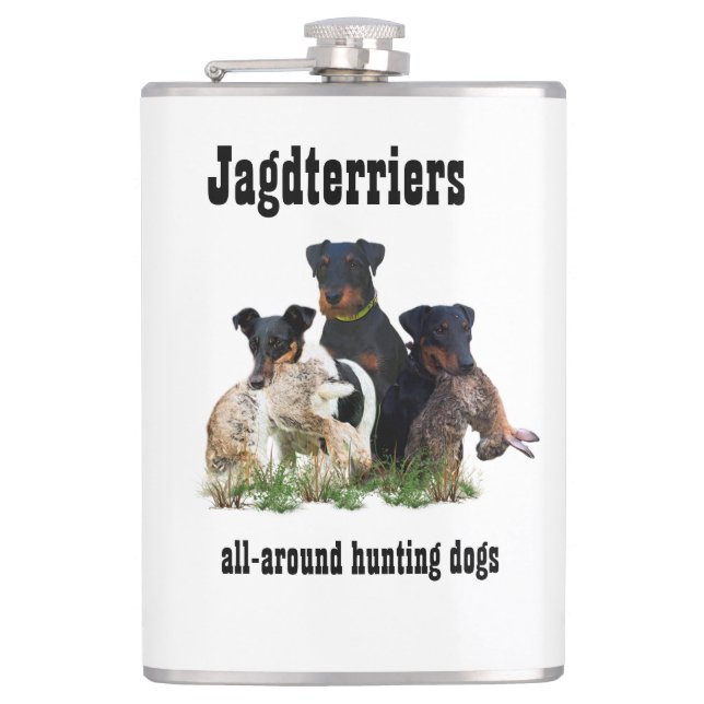 Petaca Jagdterrier Flask (Anverso)