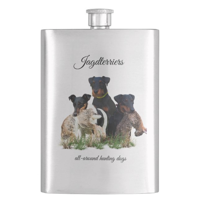 Petaca Jagdterrier Flask (Anverso)