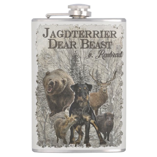 Petaca Jagdterrier, querida bestia contra Renbrad Coffee  (Anverso)