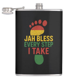 Petaca Jah Bendice Cada Paso que doy Rasta