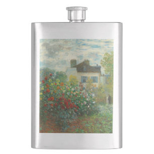 Petaca Jardín de artistas de Monet en Argenteuil Pintura
