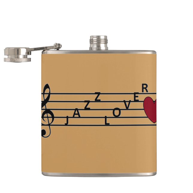 Petaca Jazz Lover Flask (Abierto)