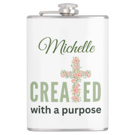 Petaca Jeremías 1:5 Creada Con Un Propósito Personalizado