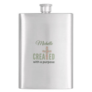 Petaca Jeremías 1:5 Creada Con Un Propósito Personalizado