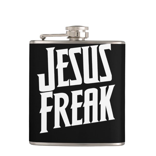 Petaca Jesus Freak (Anverso)