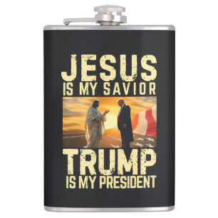 Petaca Jesús Trump - Jesús Es Mi Señor Salvador