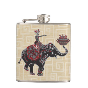 Petaca Jinete del elefante