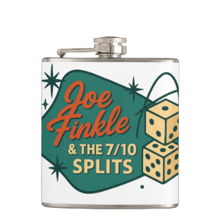Petaca Joe Finkle & The 7/10 Splits Rockin' Flask