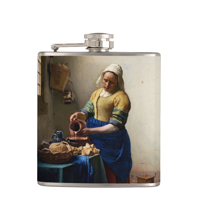 Petaca Johannes Vermeer - La Milkmaid