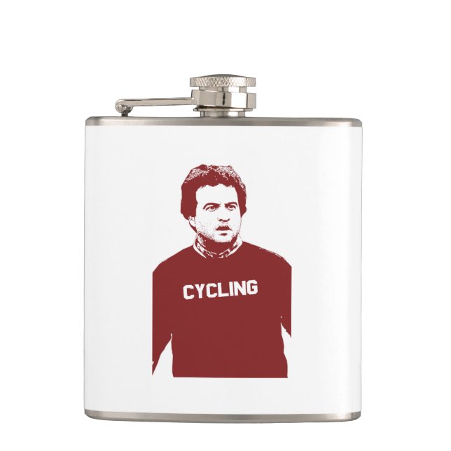 Petaca John Belushi Ciclismo (Anverso)