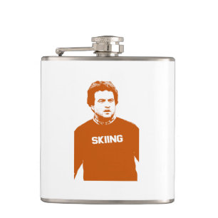 Petaca John Belushi Skiing