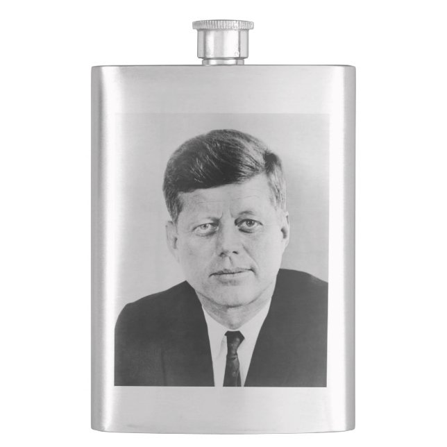 Petaca John Jack Kennedy Casa Blanca Presidencial de EE. (Anverso)