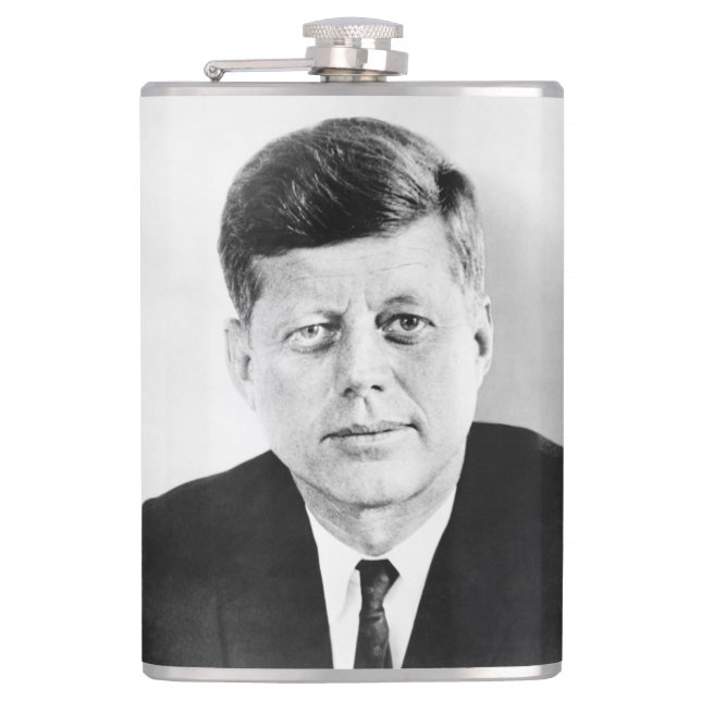 Petaca John Jack Kennedy Casa Blanca Presidencial de EE. (Anverso)