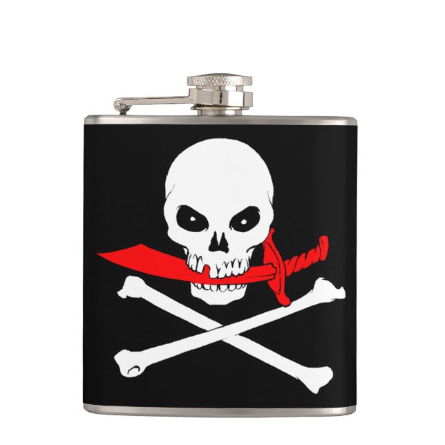 Petaca Jolly Roger Flask (Anverso)