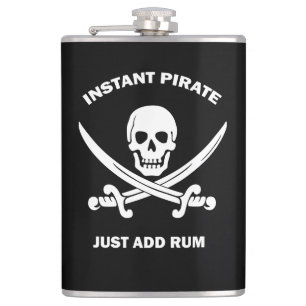Petaca Jolly Rogers Instant Pirate Add Rum