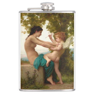 Petaca Joven Chica defendiéndose de Eros