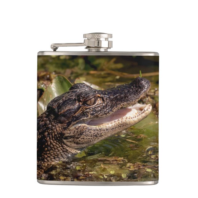 Petaca Joven lagarto (Anverso)