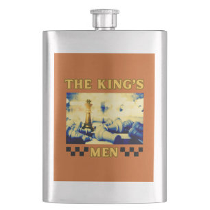 Petaca Jugador de ajedrez masculino del rey