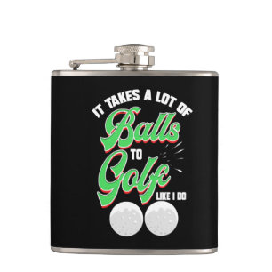 Petaca Jugador de golf Sayings Golfers Sports Humor