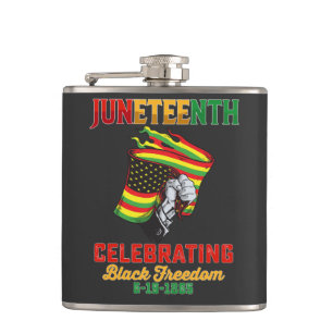 Petaca Juneteenth Celebrando la Libertad Negra 6 19 1865