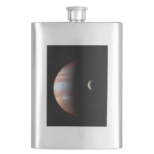 Petaca Júpiter Planeta Gigante Gaseoso y Io Luna Galilean