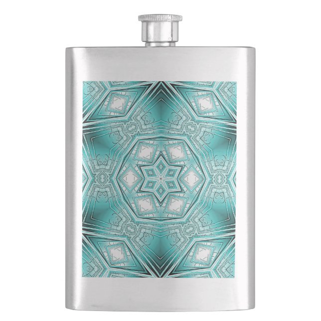 Petaca Kaleidoscopio Ártico (Anverso)