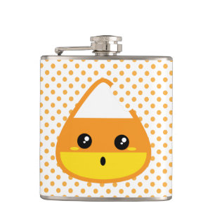 Petaca Kawaii Candy Corn Flask