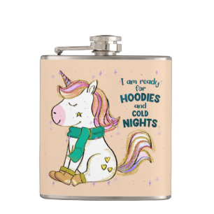 Petaca Kawaii Unicorn   Invierno y frutos secos