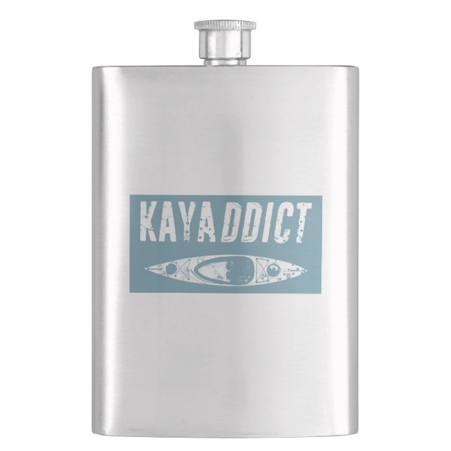 Petaca Kayak Addict (Anverso)