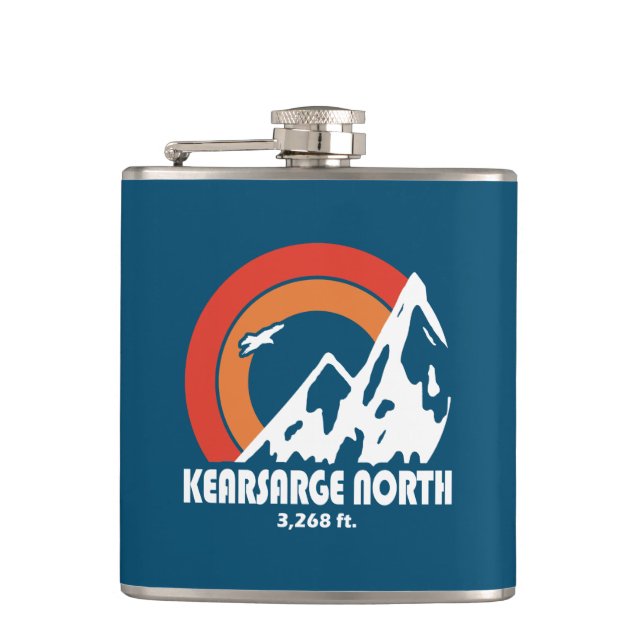 Petaca Kearsarge North New Hampshire Sun Eagle (Anverso)
