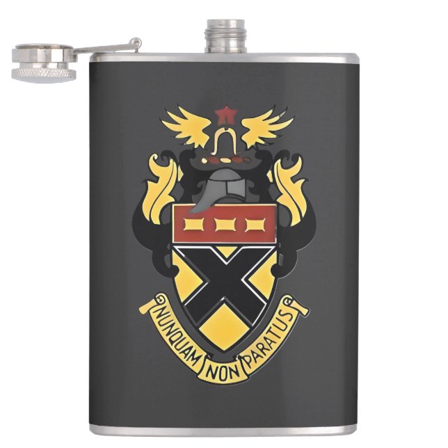 Petaca Kemper Escudo Vinyl-Wrapped Flask (Abierto)