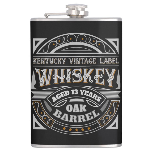 Petaca Kentucky Vintage Whiskey (Anverso)