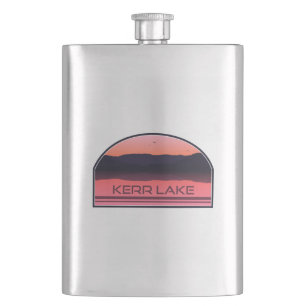 Petaca Kerr Lake Virginia North Carolina Red Sunrise