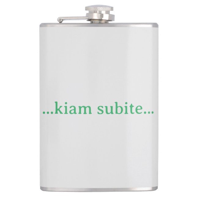 Petaca ...kiam subite... (Anverso)