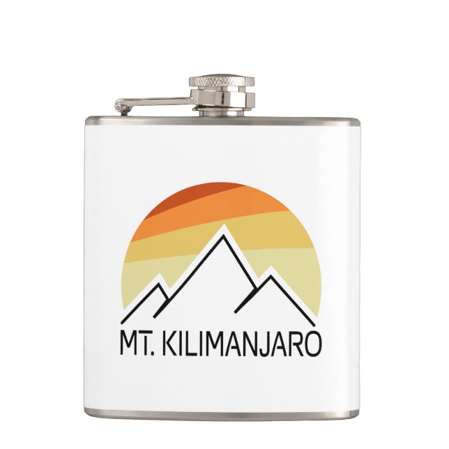 Petaca Kilimanjaro Retro (Anverso)