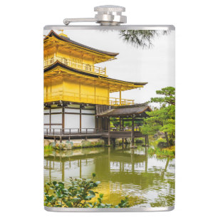 Petaca Kinkaku-ji, el pabellón dorado, Kioto