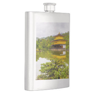 Petaca Kinkaku-ji O Pabellón Y Estanques De Oro, Kioto