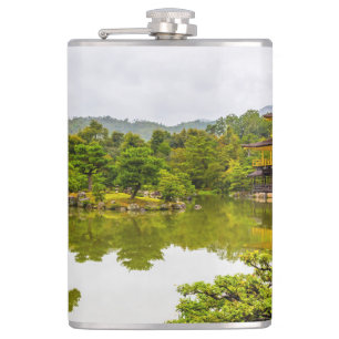Petaca Kinkaku-ji O Pabellón Y Estanques De Oro, Kioto