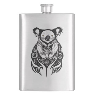 Petaca Koala Oso Natural Animal Ilustracion Arte Tat
