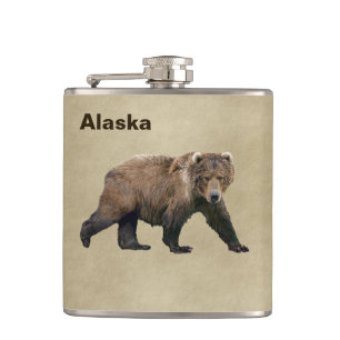 Petaca Kodiak Bear