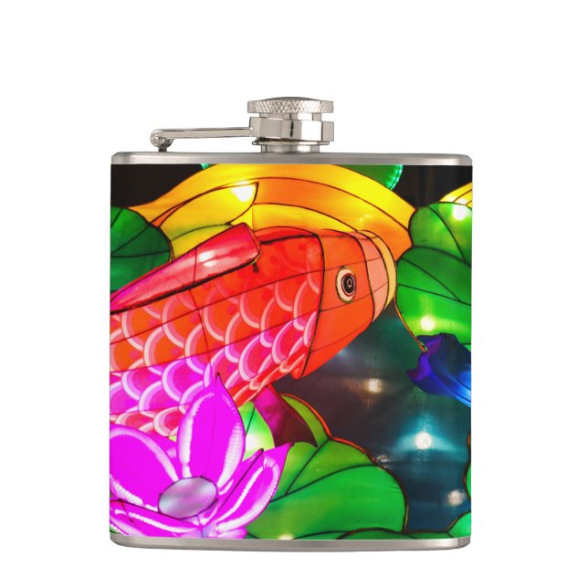 Petaca Koi Iluminado (Anverso)