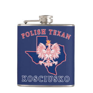 Petaca Kosciusko Texan polaco