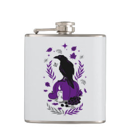 Petaca La avenida del otoño - Matraz de cosecha gótica