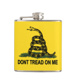 Petaca La bandera de Gadsden no pisa en mí