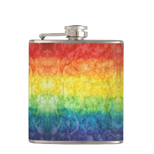 Petaca La bandera del orgullo gay de SlipperyJoe color ar