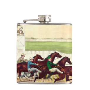 Petaca La carrera de caballos SUPERIOR es mi vida